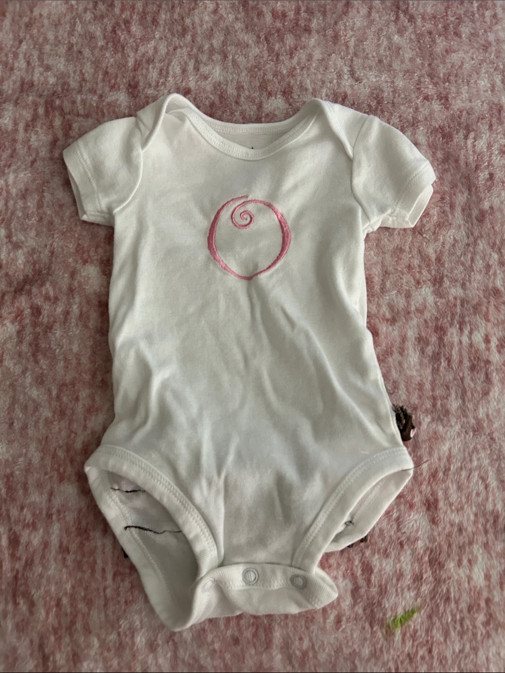 “O” monogrammed one piece